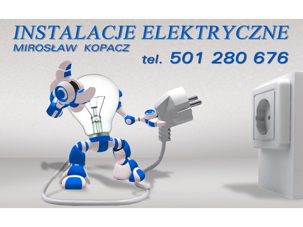 Instalacje Naprawy Elektryczne Częstochowa Mirosław Kopacz , śląskie