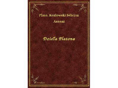 Plato - Dzieła Platona - eBook ePub - kliknij, aby powiększyć