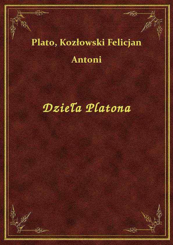 Plato - Dzieła Platona - eBook ePub