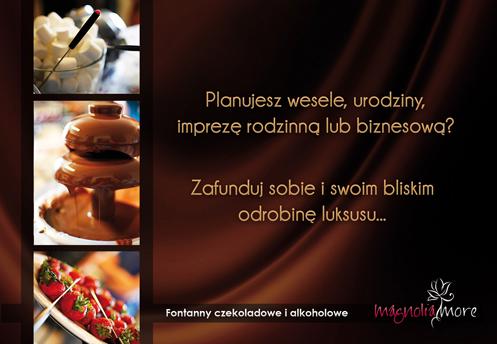 Wynajmę fontanny czekoladowe i alkoholowe , Wrocław , dolnośląskie