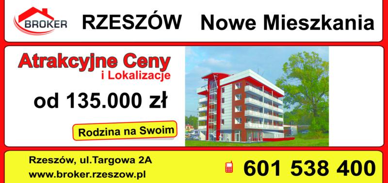 Mieszkania Rzeszów, BROKER, Targowa 2 a, podkarpackie