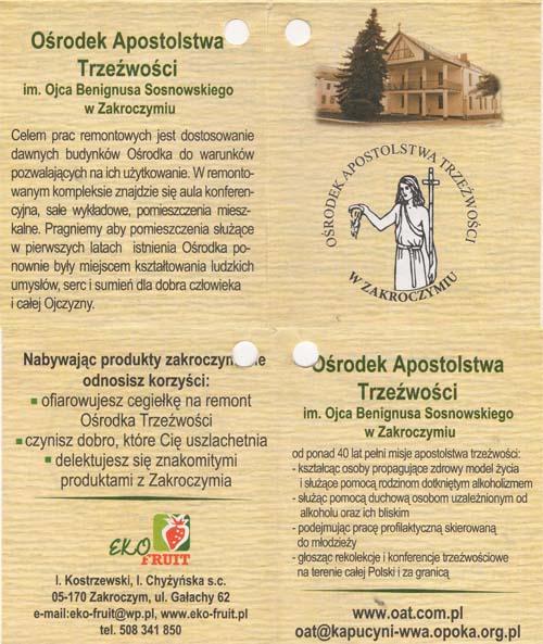 Mus Zakroczymski Truskawka (100% naturalna), mazowieckie