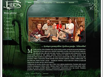 Strony internetowe - zespół muzyczny - kliknij, aby powiększyć