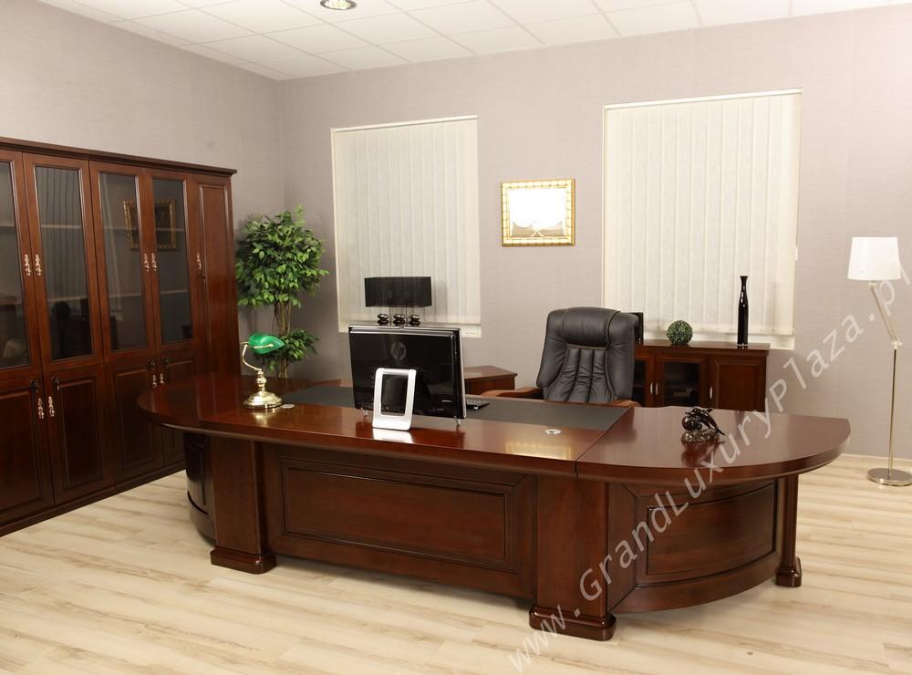 Ekskluzywne stylowe biurko dla prezesa MAXIMUS, Stara Iwiczna, mazowieckie