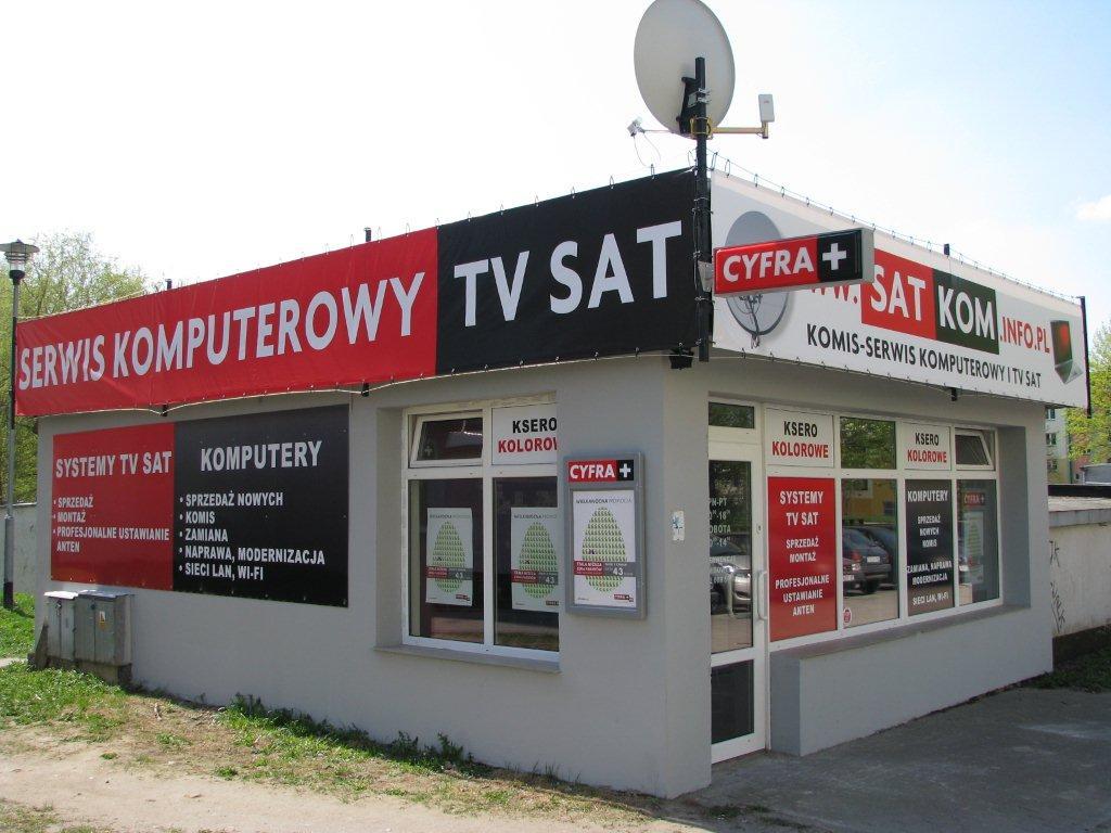 SATKOM Koszalin Cyfra+ TVSAT Serwis Komputerowy