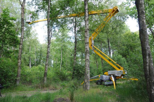 Podnośniki koszowe na przyczepie, holowane 10-29m