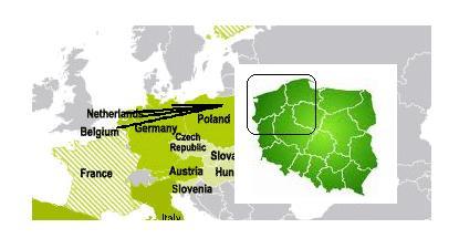 Przewóz osób bus Polska-Niemcy-Holandia-Belgia, CHOJNICE, pomorskie