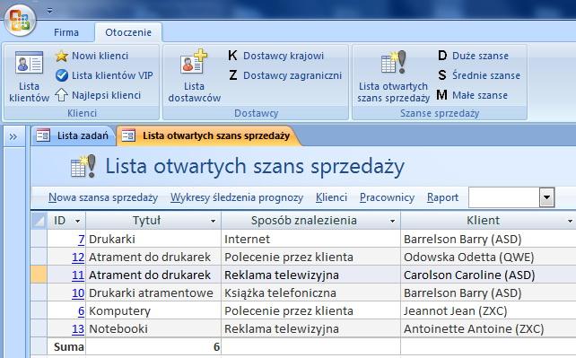 Bazy danych na zamówienie