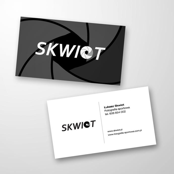 Logo + wizytówki dla fotografa sportowego