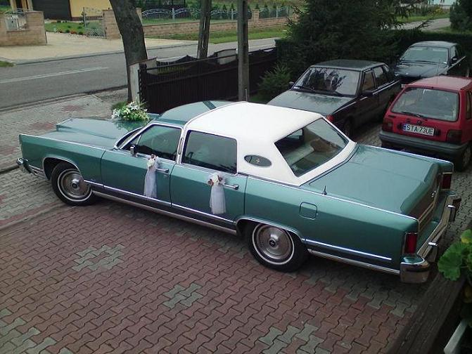 Auto na wesele - Lincoln Continental, Śląsk, śląskie