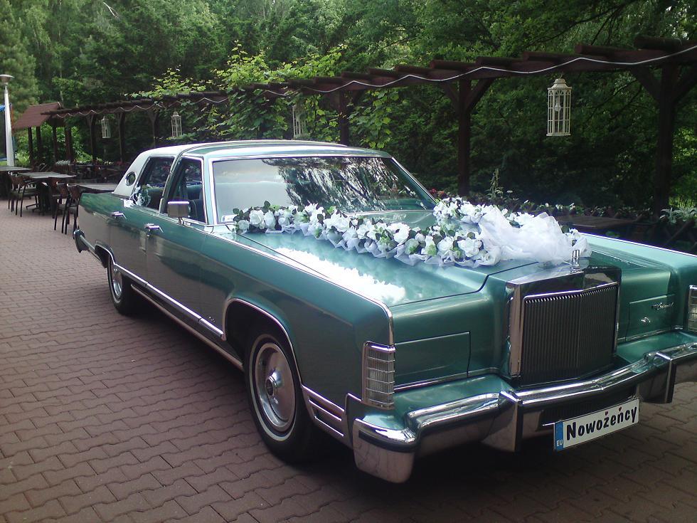 Auto na wesele - Lincoln Continental, Śląsk, śląskie