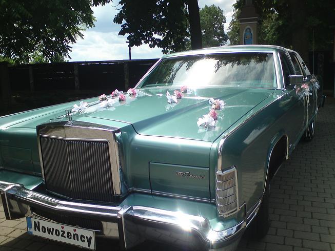 Auto na wesele - Lincoln Continental, Śląsk, śląskie