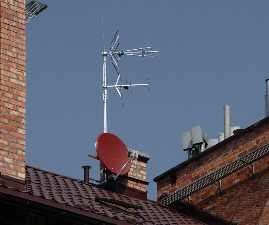 Instalacja RTV-SAT dla 6 mieszkań po 3 sygnały SAT