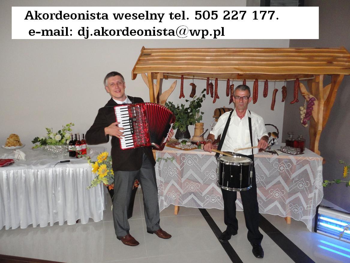 Dj akordeonista weselny, Białystok, podlaskie