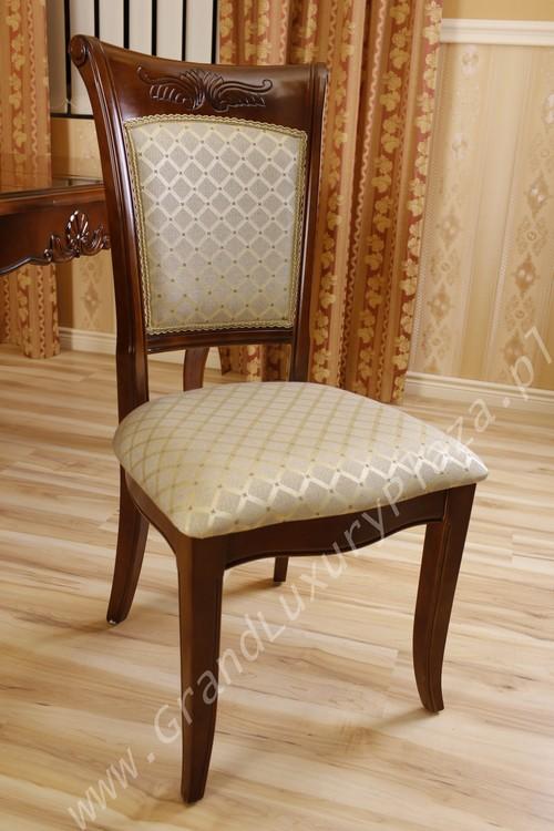 Ręcznie zdobione krzesło salonowe #4020 seledyn, Stara Iwiczna, mazowieckie