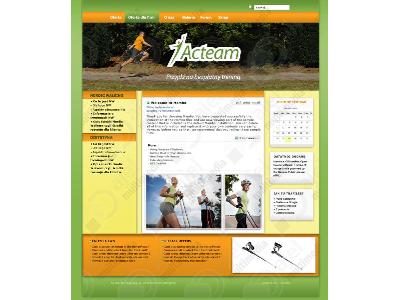 Strona www, web layout - kliknij, aby powiększyć