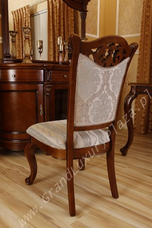 Ręcznie zdobione krzesło drewniane 1319, Stara Iwiczna, mazowieckie