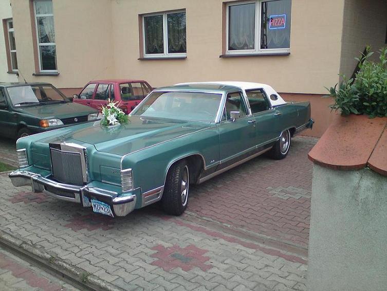 Auto do ślubu - Lincoln Continental, Śląsk, śląskie