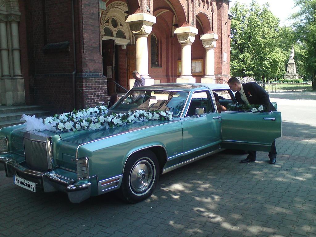 Auto do ślubu - Lincoln Continental, Śląsk, śląskie