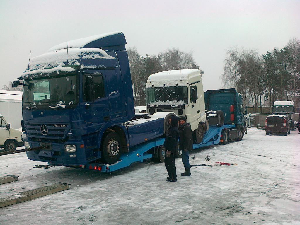 transport ciągników siodłowych