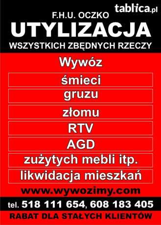 SPRZĄTAMY I OPRÓŻNIAMY WYWOZIMY WSZYSTKO !!!, KRAKÓW, małopolskie