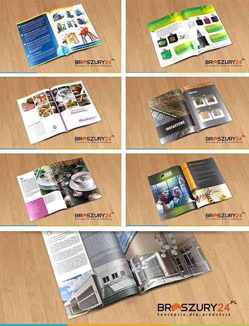 broszury reklamowe, foldery reklamowe, , projekty graficzne