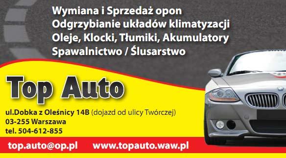 Wymiana Opon, Oleje, Klocki, Tłumiki, Spawalnictwo, Warszawa, mazowieckie