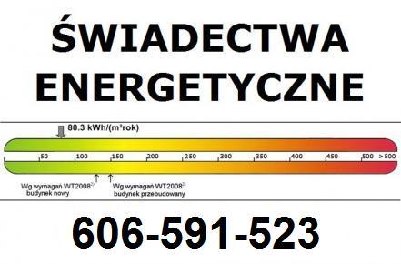 ŚWIADECTWA ENERGETYCZNE Kraśnik, Opole Lubelskie, lubelskie