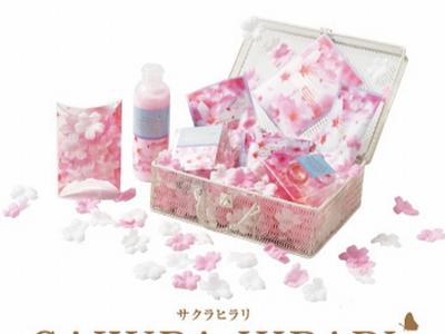 Seria Sakura Hirari - Kwiat Wiśni Japońskiej - kliknij, aby powiększyć