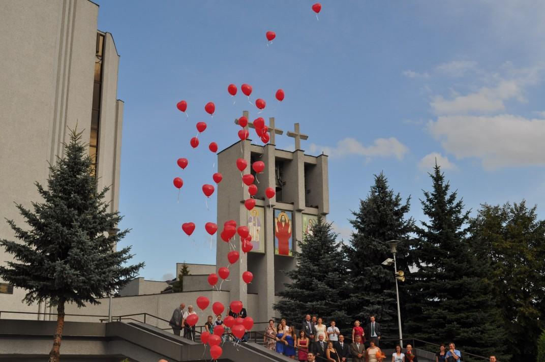 Balony z helem Rzeszów Podkarpacie