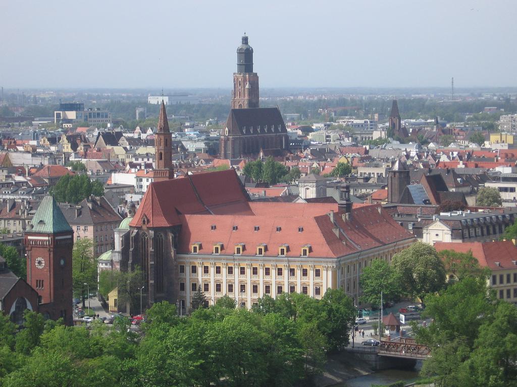 Wrocław z wieży katedry