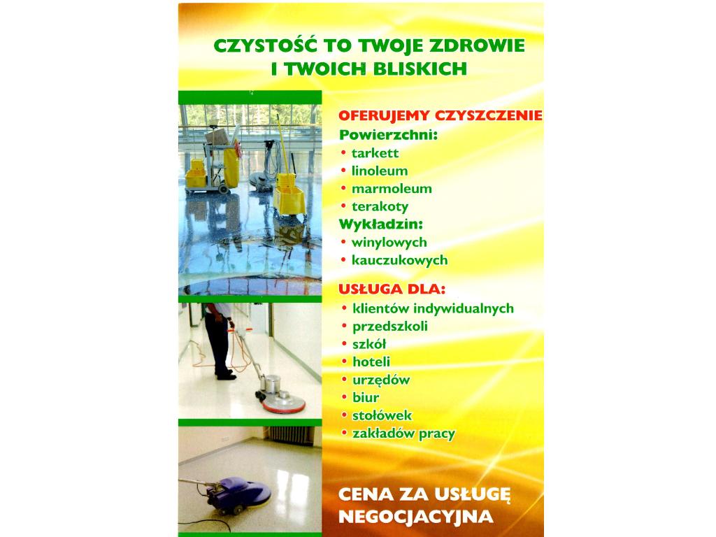 Sprzątanie czyszczenie mycie polerowanie podłóg, Koszalin,Słupsk,Ustronie,Kołobrzeg,Bydgoszcz, zachodniopomorskie