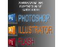 Photoshop, Illustrator, Flash  -  nauka indywidualna