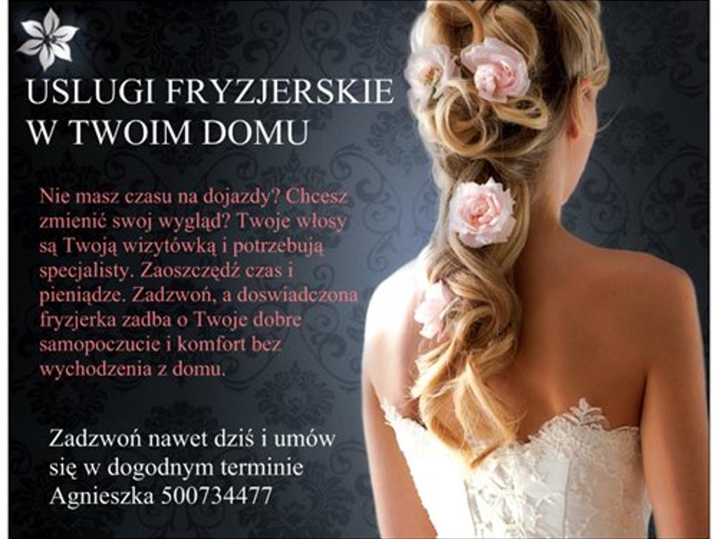 USŁUGI FRYZJERSKIE Z DOJAZDEM DO KLIENTA. TANIO, Poznań, Czerwonak, Koziegłowy Luboń, , wielkopolskie