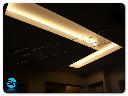 Realizacja oświetlonego sufitu - Taśma LED biała ciepła