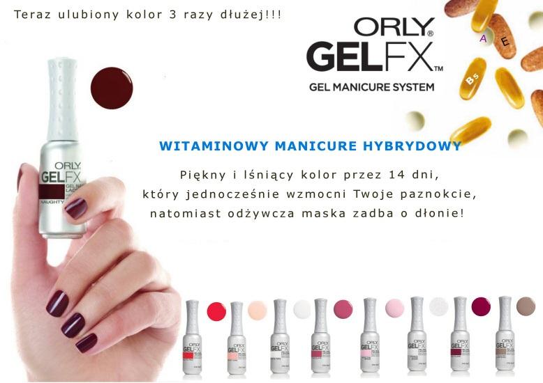 Orly GEL FXmanicure hybrydowy-Instytut PRESTIGE, CHORZÓW, śląskie