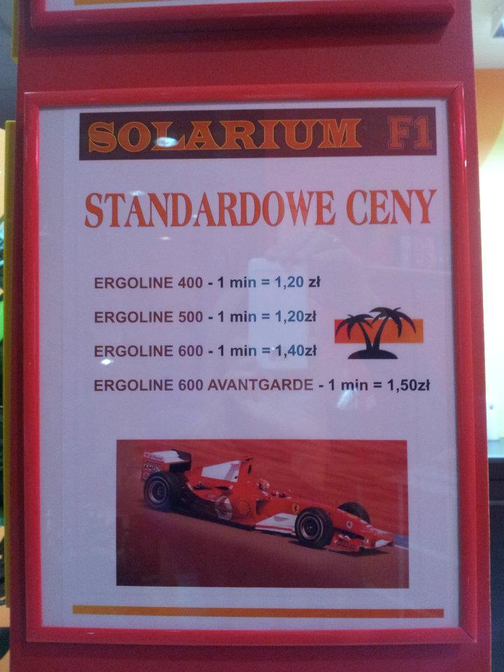 SOLARIUM F1 ZAPRASZA NA SUPER PROMOCJE !!!!!!!!!!, Wrocław, dolnośląskie