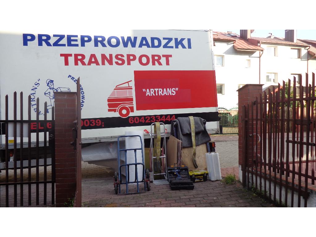 Przewóz rzeczy w czasie przeprowadzki