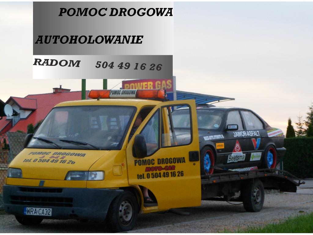 Pomoc Drogowa Radom Autoholowanie, mazowieckie