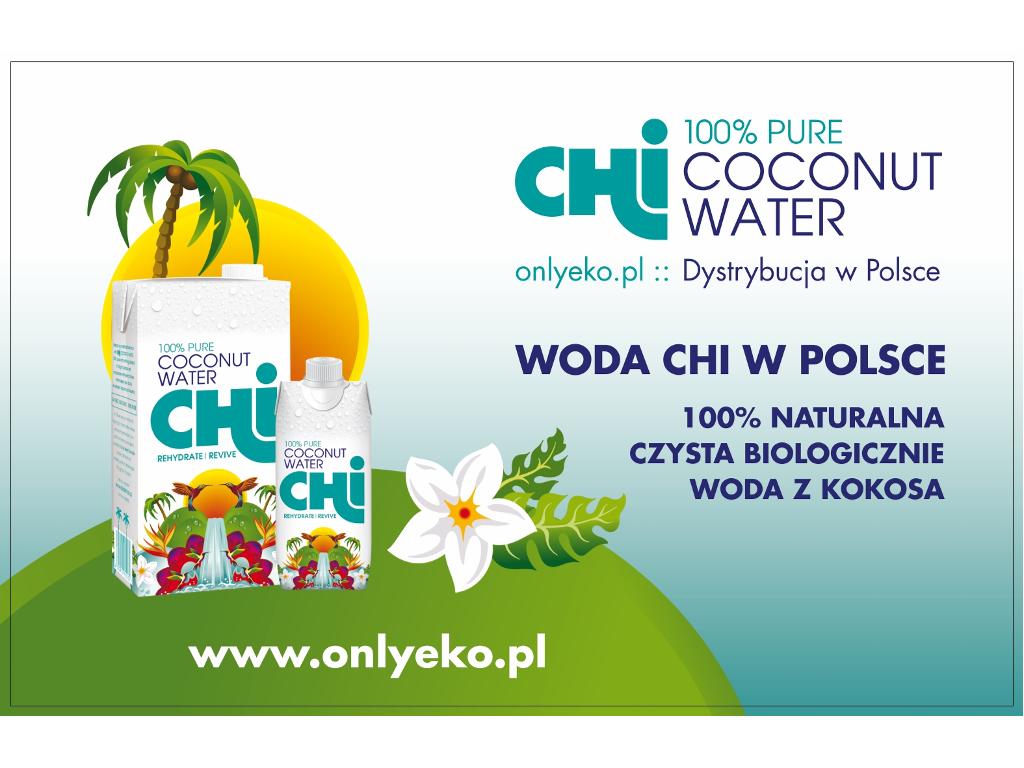 Woda kokosowa Chi :: www.onlyeko.pl