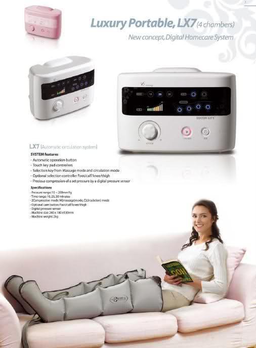 Aparat do drenażu limfatycznego doctor life LX7