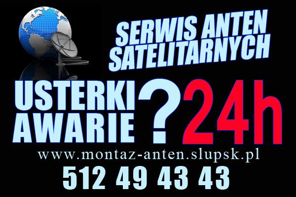 ,ustawianie anteny, montaż, regulacja, serwis sat, Słupsk, pomorskie
