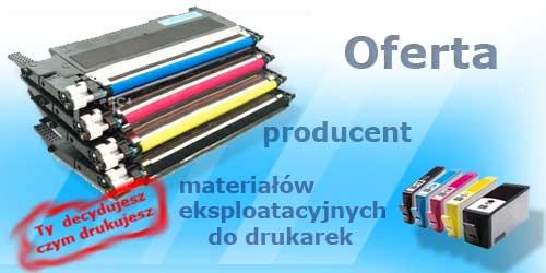 Producent tonerów do drukarek, toner, tusz , Kielce, świętokrzyskie