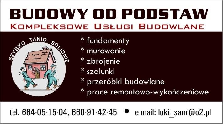 budowy od podstaw