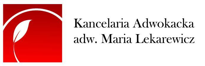 Kancelaria Prawna Adwokat Maria Lekarewicz