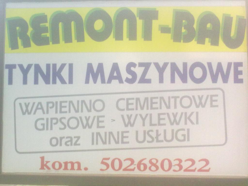 Tynki maszynowe