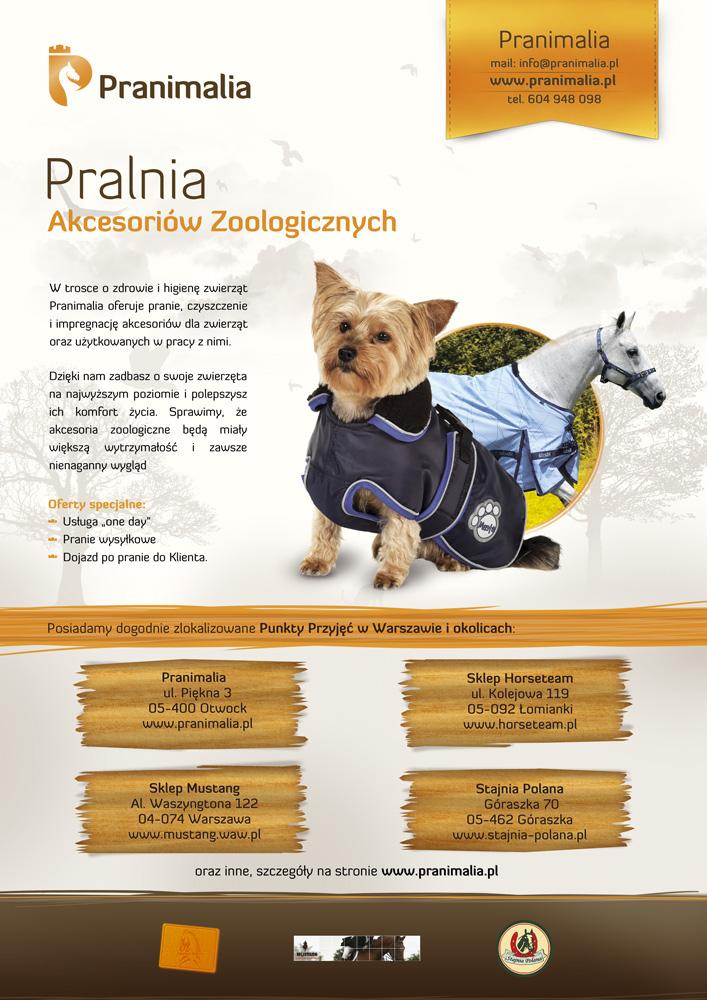 Pralnia, sklep jeździecki, zoologiczny, dla psa