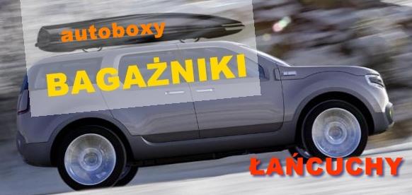 bagażniki samochodowe, autoboxy - sklep, wypożyczalnia