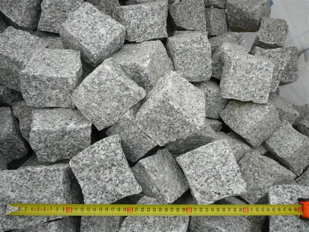 kostka granitowa szara 8/10cm 