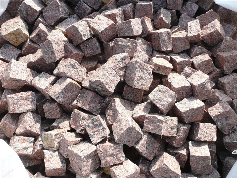 kostka granitowa czarwona 4/6cm